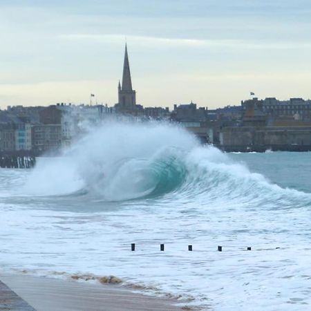 Plage-Sillon-Thalasso-Intra Muros Saint-Malo Exterior foto